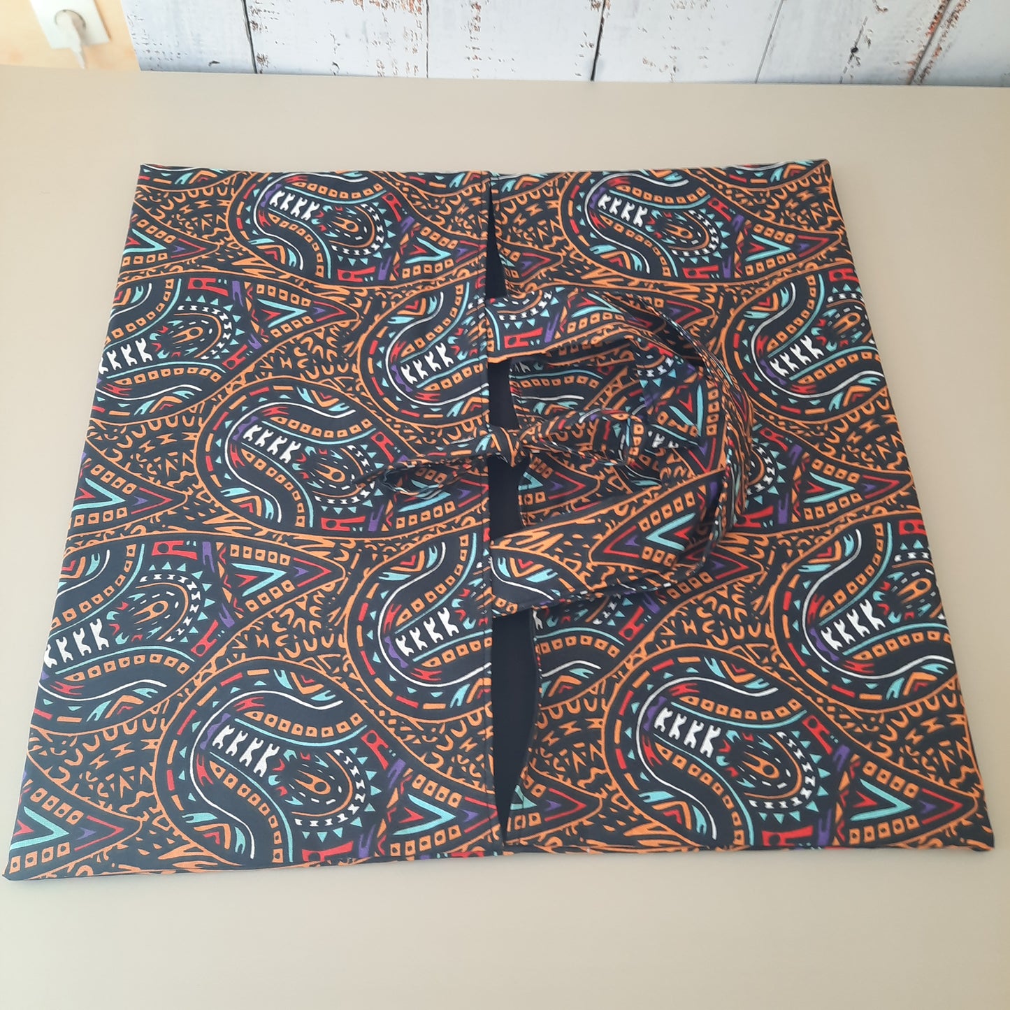 sac à tarte en tissu coton motif Patricia