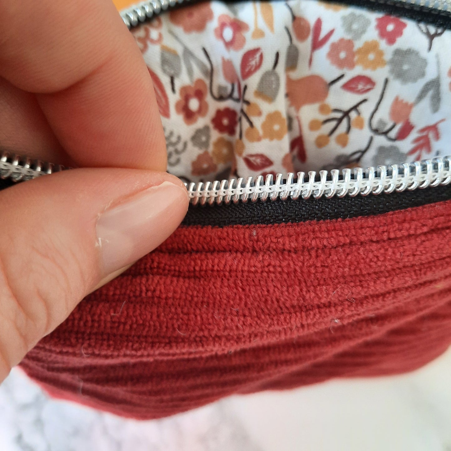 Trousse de toilette molletonnée– personnalisable