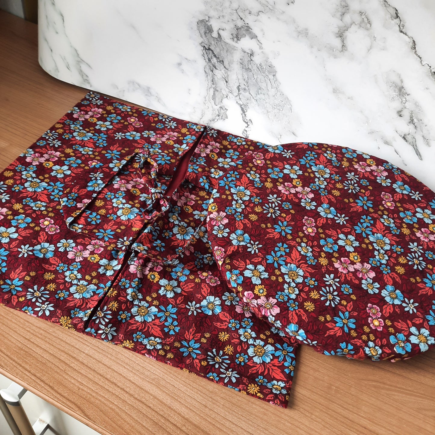 Coffret "À Table avec Maman" - Sac à tarte réutilisable et sa charlotte alimentaire zéro déchet assortie