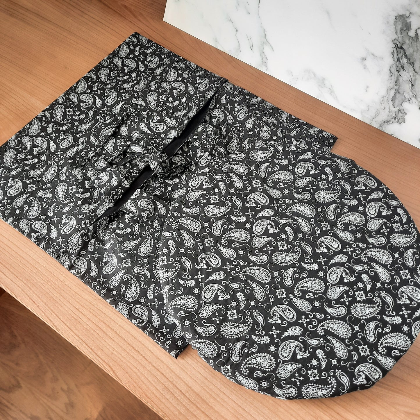 Coffret "À Table avec Maman" - Sac à tarte réutilisable et sa charlotte alimentaire zéro déchet assortie