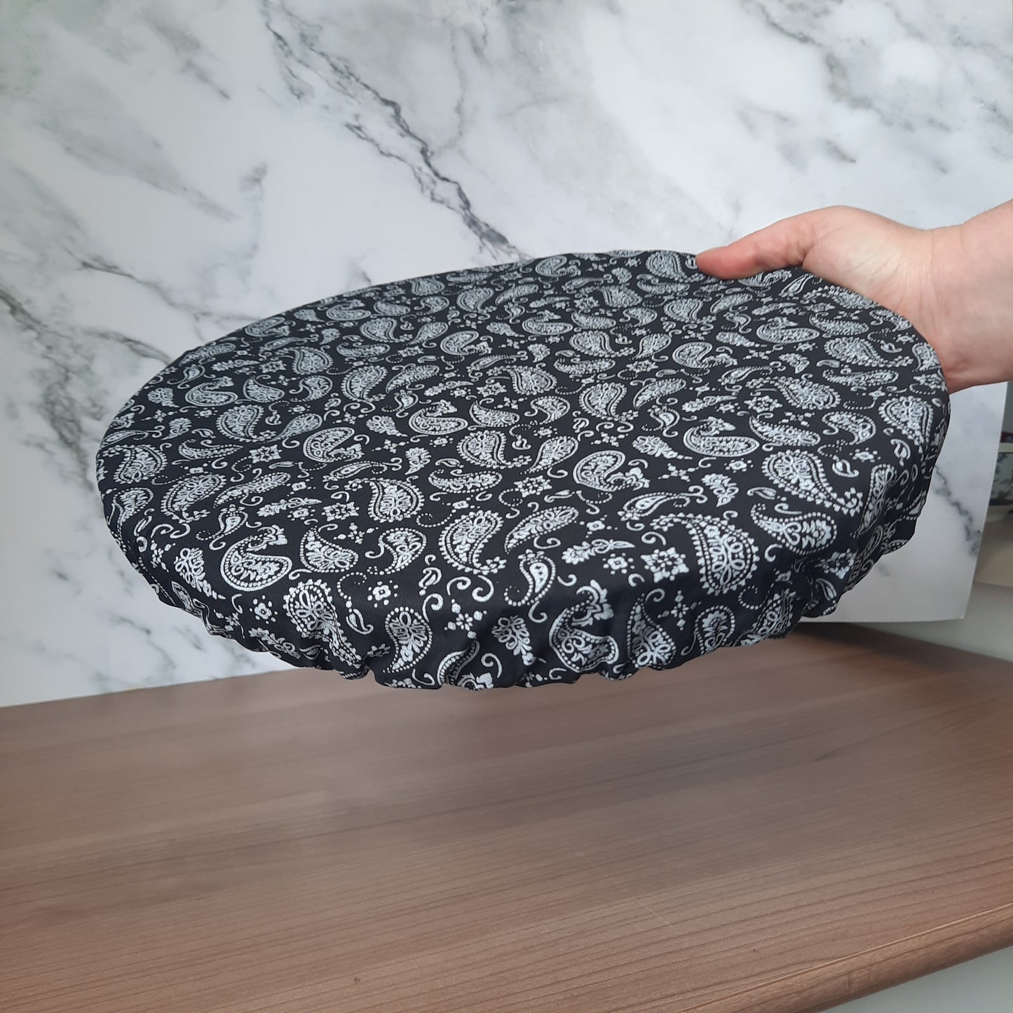 Coffret "À Table avec Maman" - Sac à tarte réutilisable et sa charlotte alimentaire zéro déchet assortie