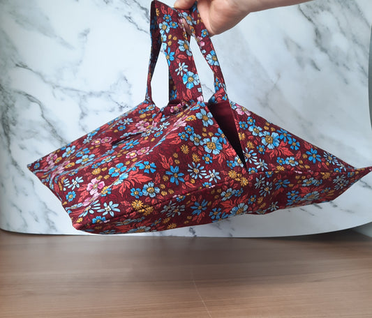 Coffret "À Table avec Maman" - Sac à tarte réutilisable et sa charlotte alimentaire zéro déchet assortie
