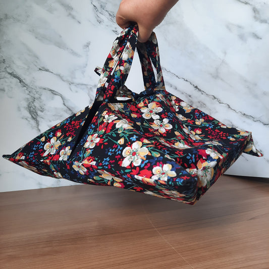 Coffret "À Table avec Maman" - Sac à tarte réutilisable et sa charlotte alimentaire zéro déchet