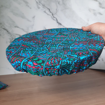 Coffret "À Table avec Maman" - Sac à tarte réutilisable et sa charlotte alimentaire zéro déchet