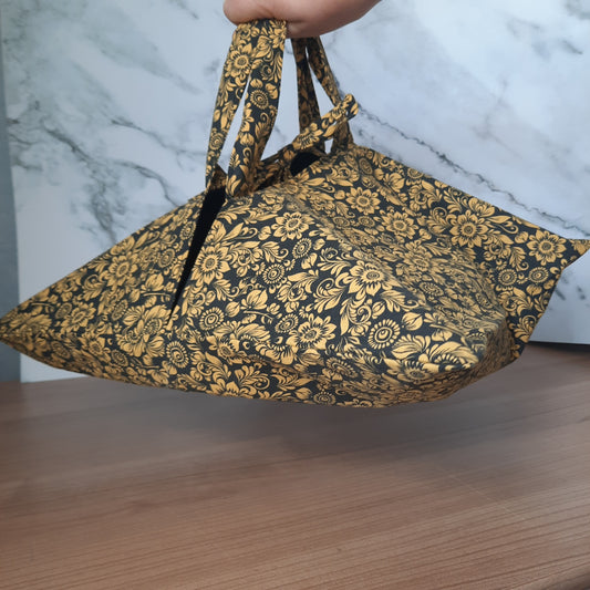 Coffret "À Table avec Maman" - Sac à tarte réutilisable et sa charlotte alimentaire zéro déchet